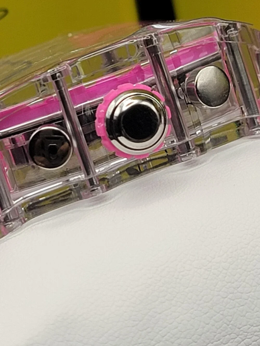 NEW Activa X Invicta Men's Watch w/ Skeleton Dial - 44.3mm, Hot Pink ACW2305-008